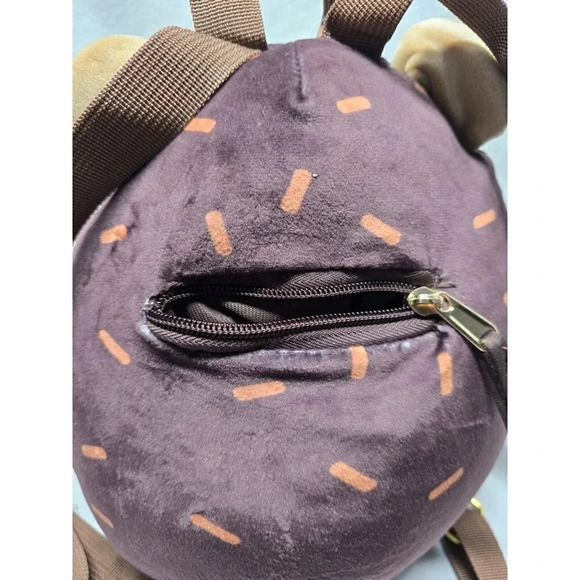 Squishmallows Hans Hedgehog Unisex 10" Plush Mini Backpack, Brown - Picture 8 of 10